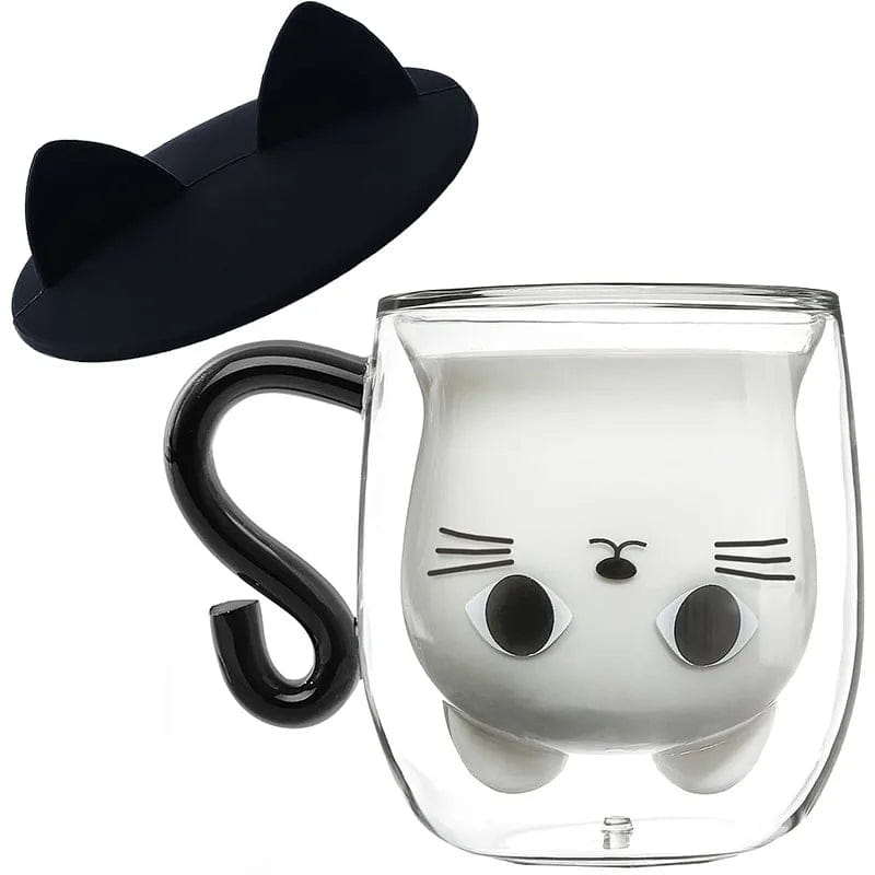 tasse double paroi chat