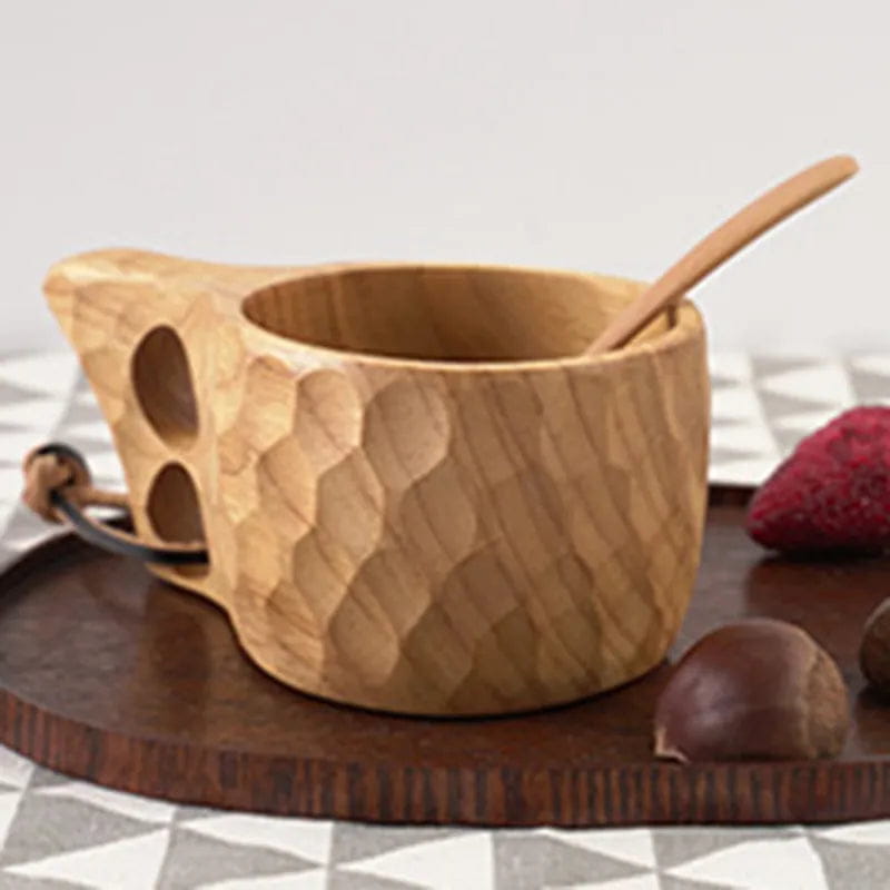 tasse en bois japonaise